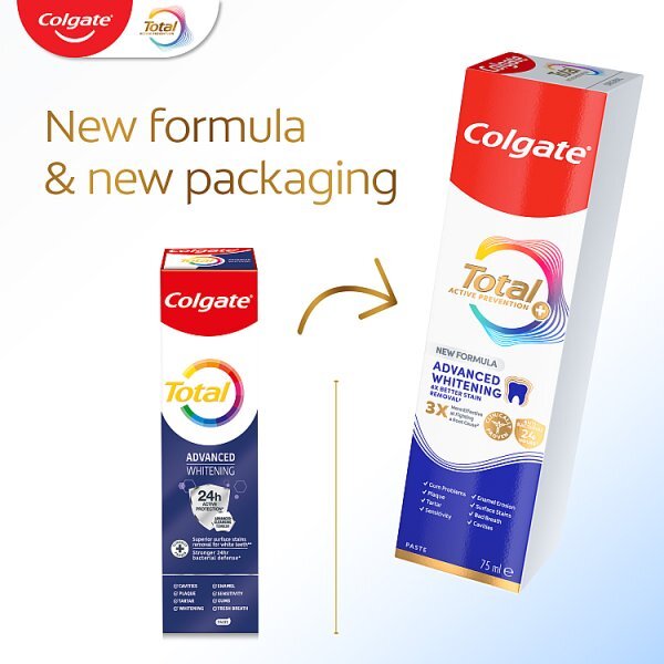 Colgate Total Teeth Whitening Toothpaste 75ml