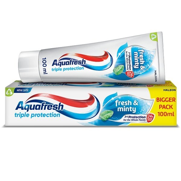 Aquafresh Fresh & Minty Toothpaste, 100Ml