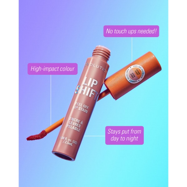 Revolution Lip Shift Peel Off Lip Stain Stellar Rose Bloom