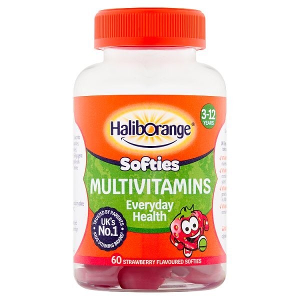 Haliborange Strawberry Multivitamin - 60 Softies
