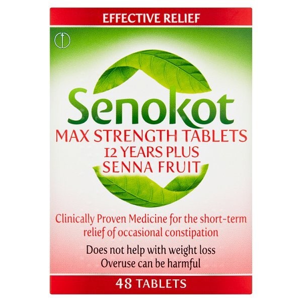 Senokot Max Strength Tablets x 48