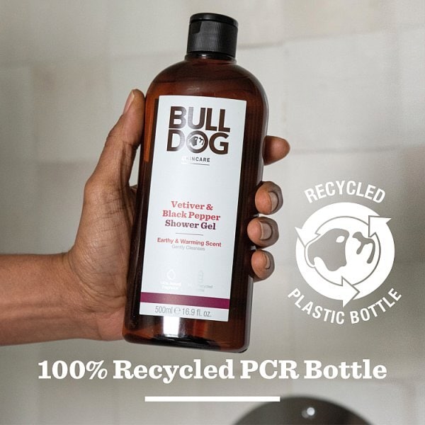 Bulldog Skincare Black Pepper & Vetiver Shower Gel 500ml