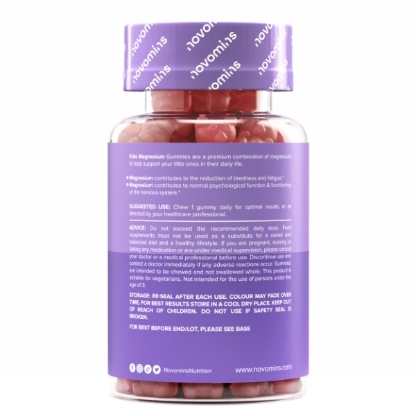 Novomins Kids Magnesium - 30 Gummies