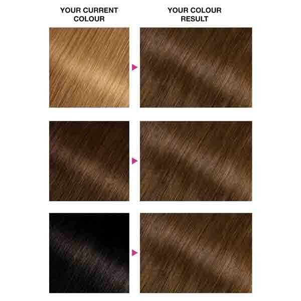 Frosted chocolate on sale hair colour