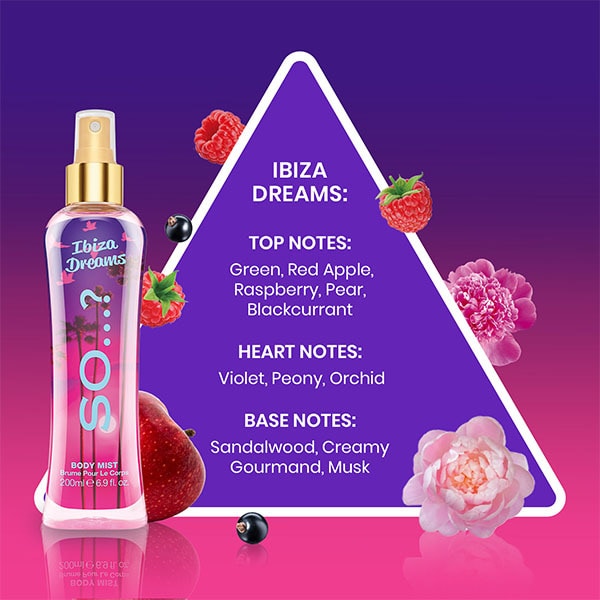 SO...? Ibiza Dreams Body Mist 200ml