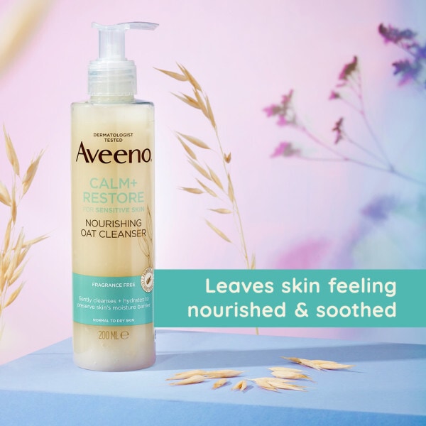 Aveeno Face Calm And Restore Cleanser 200Ml