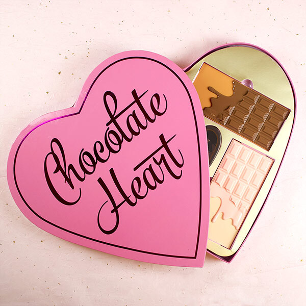 DNR I Heart Revolution Chocolate Heart Makeup Gift Set