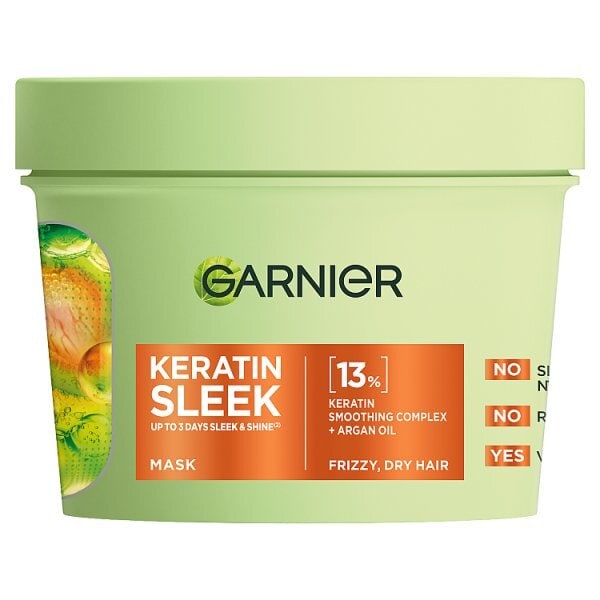 Garnier Keratin Sleek Mask 370Ml