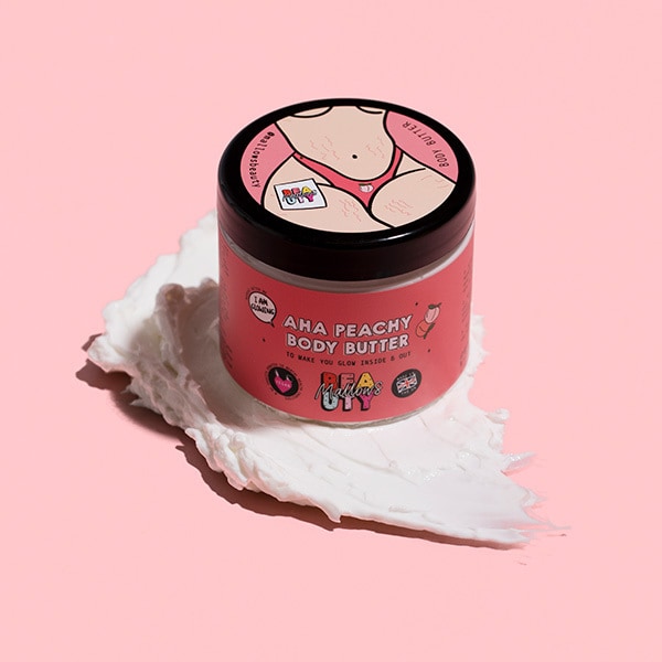 Mallows Beauty Peach Body Butter With AhaS 180G