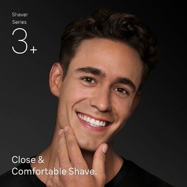 Braun Series 3+ Electric Shaver For Men, 3040S