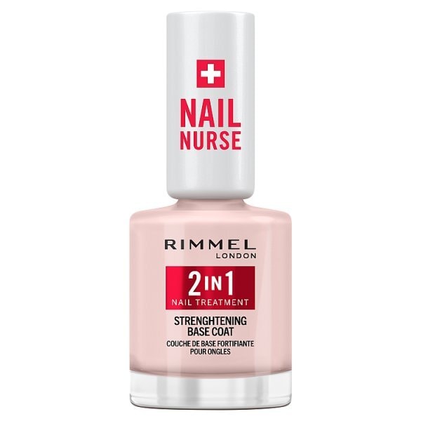 Rimmel Nail Nurse 2In1 Base Coat & Strengthener 12Ml