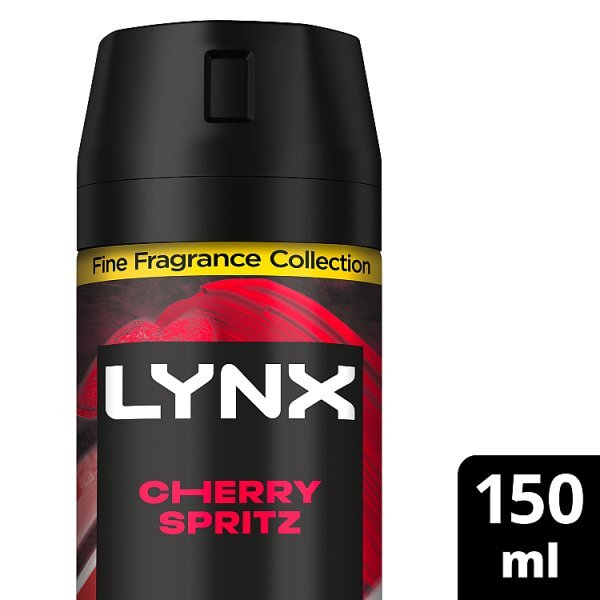Lynx Fine Fragrance Collection Cherry Spritz Premium Body Spray 150 ml