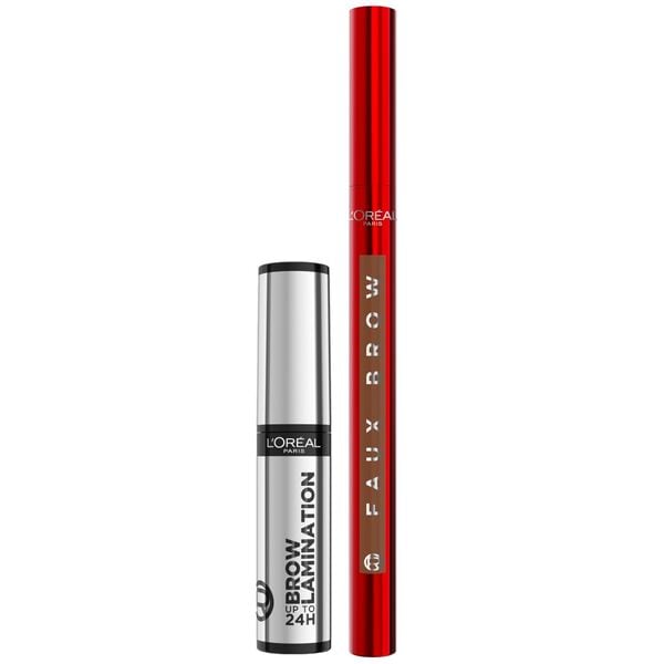 L'Oreal Paris Brow Lamination & Faux Brow Duo Dark Blonde