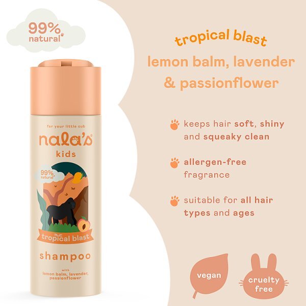 Nala's Kids Shampoo Tropical Blast 200Ml