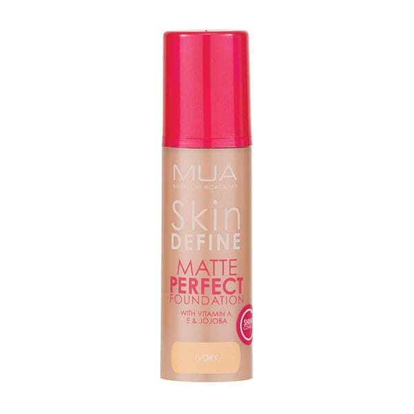 MUA Skin Define Matte Perfect Foundation - Ivory