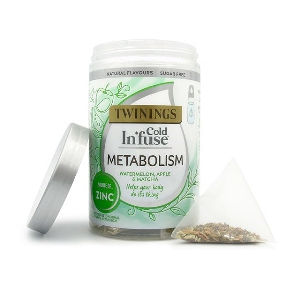 Twinings Cold Infuse Metabolism With Zinc, 12 Infusers