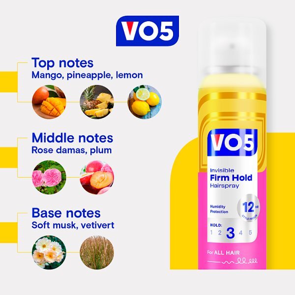 Vo5 Firm Hold Hair Spray 400ml