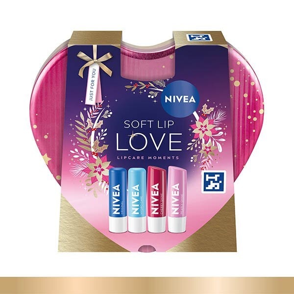 Nivea Soft Lips Tin Gift Set