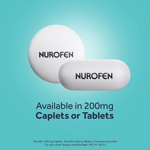 Nurofen Ibuprofen 200mg Pain Relief Tablets 96s