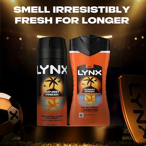 Lynx Sunset Fresh FIFA Win Big Gift Set 2 piece