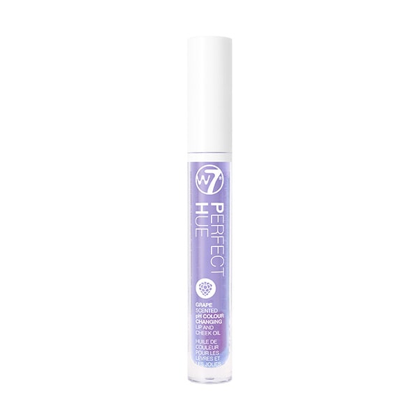 W7 Perfect Hue - Lip & Cheek Oil - Grape 4ml