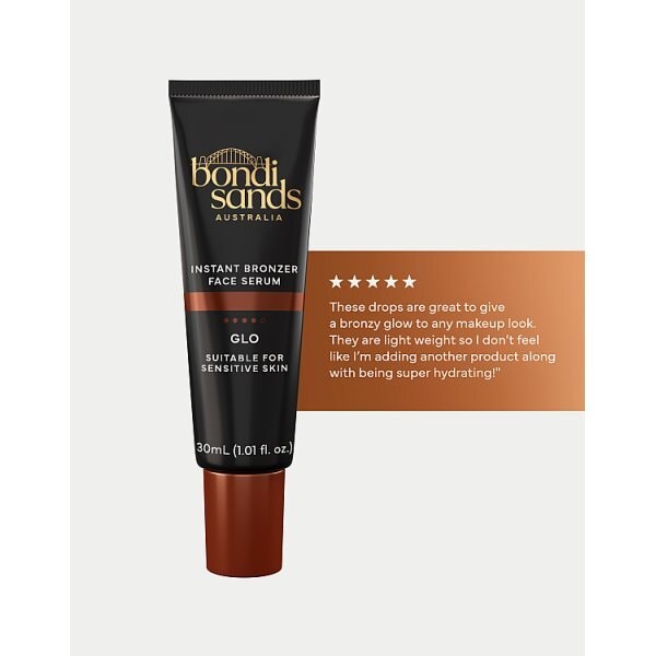 Bondi Sands Glo Instant Bronzer Face Serum 30Ml