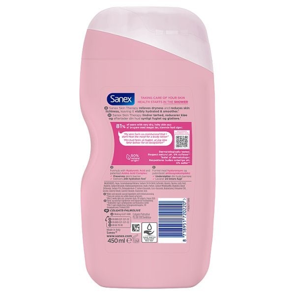 Sanex Skin Therapy Anti-Dryness Shower Gel 450ml