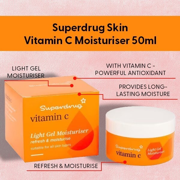 Superdrug Skin Vitamin C Moisturiser 50ml