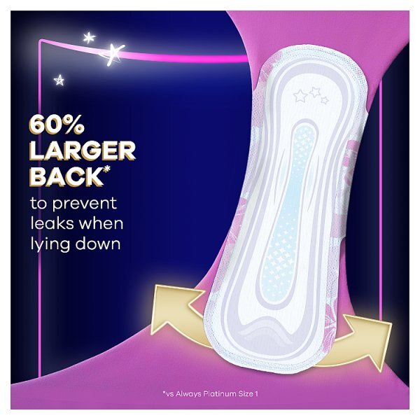 Always Platinum Secure Night (Size 4) Value Pack 12Ctx4