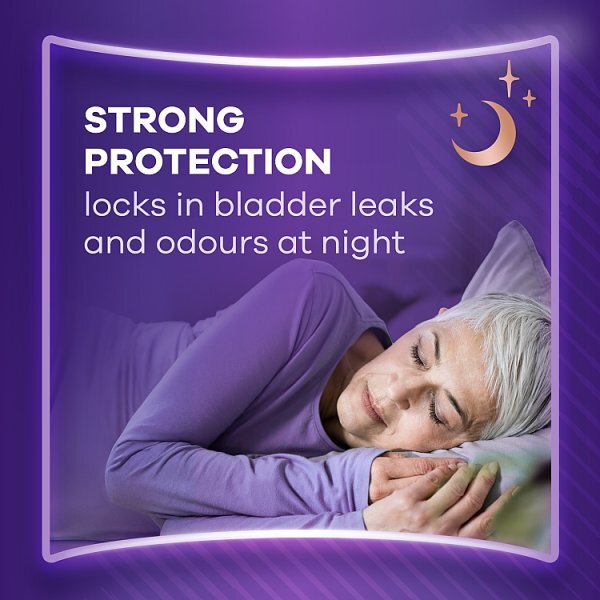 Always Discreet Incontinence Pads Plus Ultimate Night X12