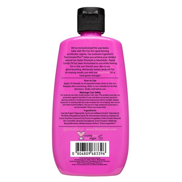 The Fox Tan Rapid Candy Oil 120Ml