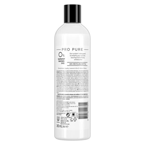 Tresemme Pro Pure Airlight Volume Conditioner 380Ml