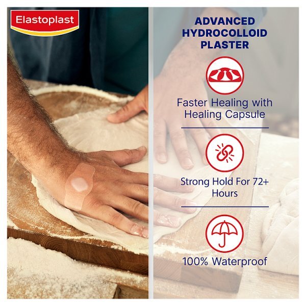 Elastoplast Second Skin Protection Plasters 6 Pack