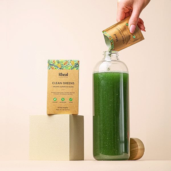Rheal Superfoods Clean Greens 10 X 5G
