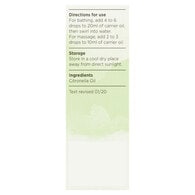 Superdrug Habitual Pure Citronella Essential Oil 10ml