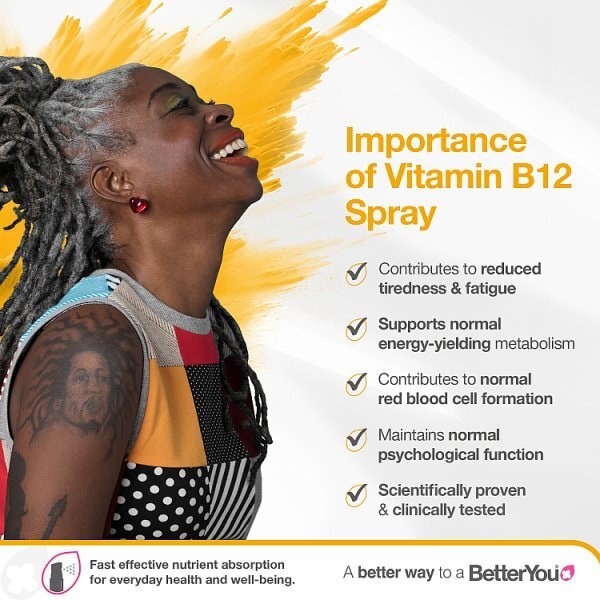 BetterYou Boost B12 Daily Oral Spray 25ml