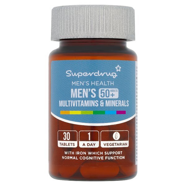 Superdrug Advanced Men S Health 50+ 30s
