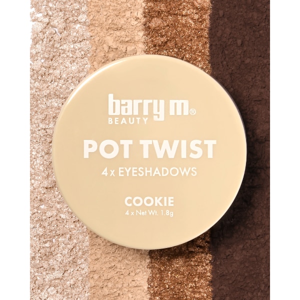 Barry M Pot Twist 4X Eyeshadows - Cookie