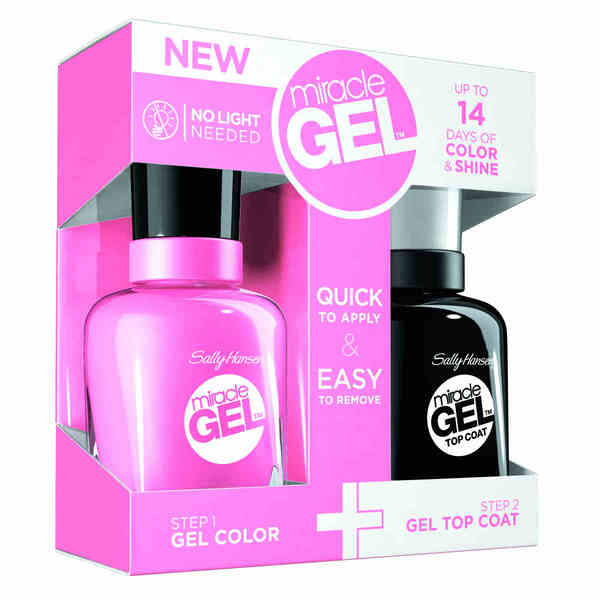 Sally Hansen Nail Polish Duo Pack Pink Cadillaquer Pink