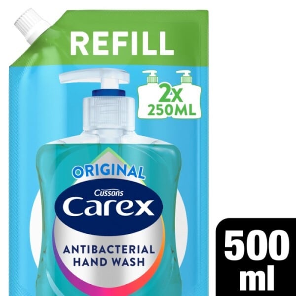 CAREX ORIGINAL REFILL HANDWASH 500ML