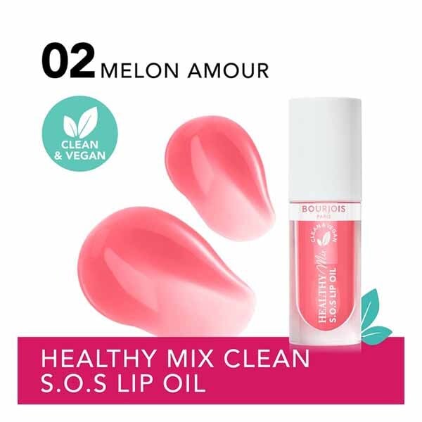 Bourjois, Healthy Mix Lip Oil Serum, Melon Amour, 4.5Ml