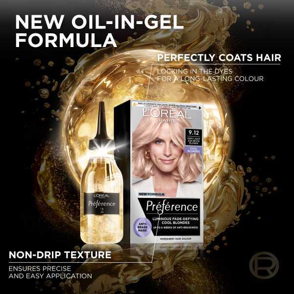 Preference Cool Blondes 9.12 Siberia Hair Dye