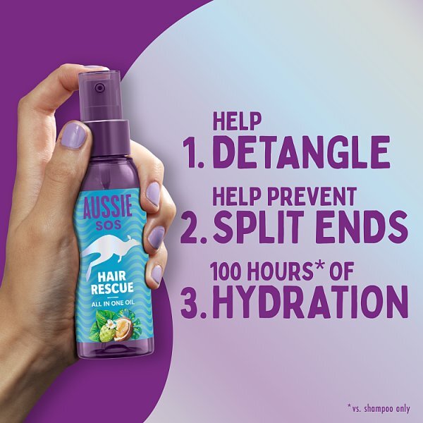 Aussie SOS Save My Lengths 3 In 1 Hair Oil, 100ml
