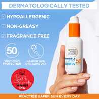 Garnier Ambre Solaire Super Uv Invisible Face Serum Spf 50+