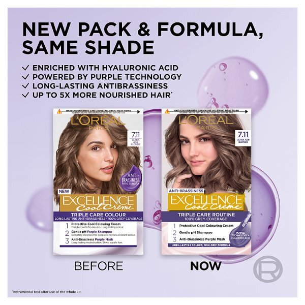 L'Oréal Excellence Cool Crème 7.11 Ultra Ash Blonde