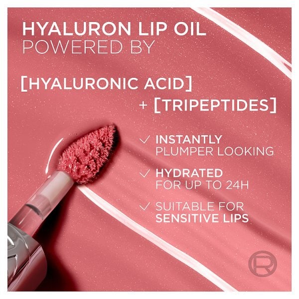 L'Oréal Paris Plump Ambition Lip Oil 380 Rouge In Love
