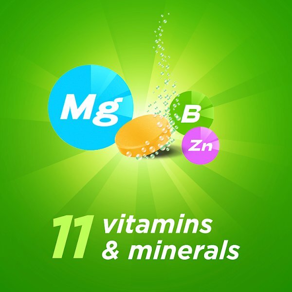 Berocca Natural Orange Flavour 45 Effervescent Tablets