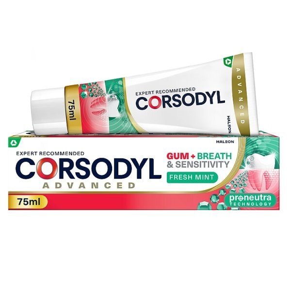 Corsodyl Gum Breath Sensitivity Toothpaste