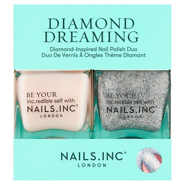 Nails.INC Diamond Dreaming Nail Polish Duo