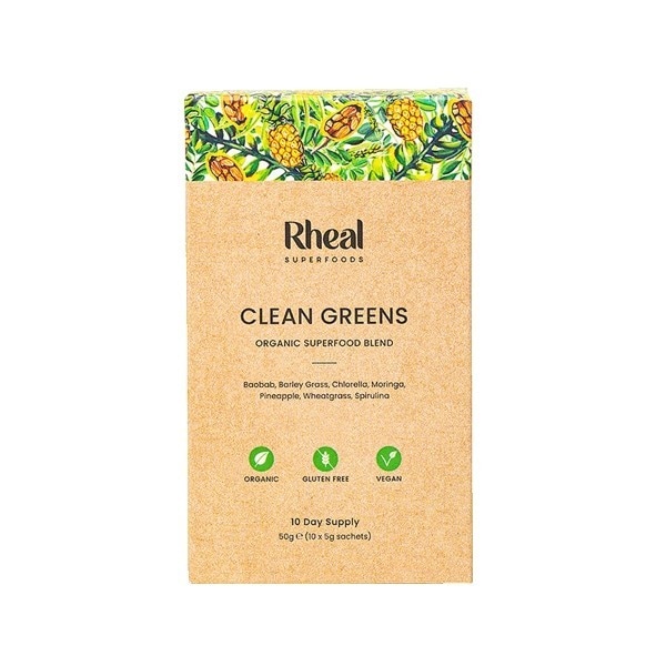 Rheal Superfoods Clean Greens 10 X 5G